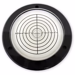 Type de niveau = Circulaire Longueur = 100mm Nombre de Fioles = 1 Etanche = Oui Dimensions = 100 x 100 x 16.5mm Taille = 16.5 ...