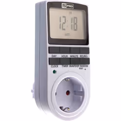 Numérique / Analogique = Numérique Tension d'utilisation = 230 V ac Type de prise = Type F - Schuko allemand RS PRO 19
