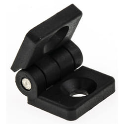 Rs Pro - Charnière en plastique Type 30, Barre profilé 30 mm, Rainure 6mm ( Prix pour Sachet de 2 )
