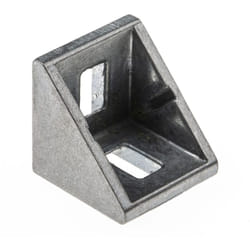 Rs Pro - Equerre de fixation profilé 30 mm, l. 18mm, rainure 6mm ( Prix pour Sachet de 10 )