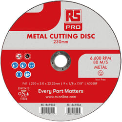 Disque abrasif Rs Pro P120, ø 230mm, par 1 ( Prix pour 1 )