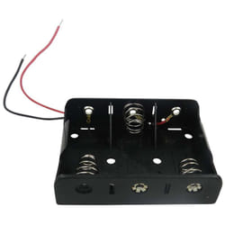 Porte-pile 3 x Rs Pro c, raccordement Fils ( Prix pour 1 )