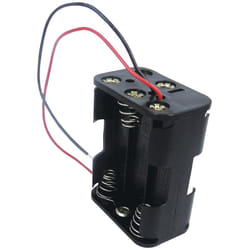Porte-pile 6 x Rs Pro aa, raccordement Fils ( Prix pour 1 )