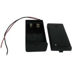 Porte-pile Rs Pro 9 v PP3, raccordement Fils ( Prix pour 1 )
