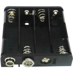Porte-pile 4 x Rs Pro aaa, raccordement Montage rapide ( Prix pour 1 )