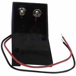 Pour taille de batterie = 9 V PP3 Montage = Fils Type = Batterie de sauvegarde Dimensions = 54 x 30 x 20.7mm
