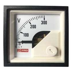 Rs Pro - Voltmètre analogique v c.a., 1 % ( Prix pour 1 )