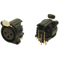 Rs Pro - Connecteurs xlr Femelle 3 voies Montage sur ci ( Prix pour 1 )