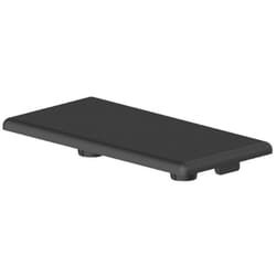 Capuchon Noir, Diamètre de tube de 4.5mm, Profilé de 20 x 40 mm ( Prix pour Sachet de 10 )