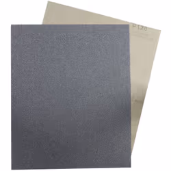 Type de papier abrasif = Feuille de ponçage grain = P120 Qualité = Moyen Taille de la feuille = 280 x 230mm Longueur = 280mm  ...