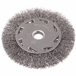Type de brosse = Circulaire Diamètre = 100mm Taille de fixation = 6mm