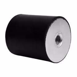 Type de lame = Bobine en caoutchouc Taille de filetage = M8 Diamètre = 30mm Hauteur hors tout = 17mm Matériau = Caoutchouc na ...