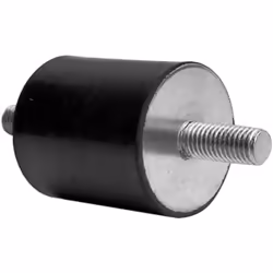 Type de lame = Bobine mâle à mâle Taille de filetage = M8 Diamètre = 30mm Hauteur hors tout = 25mm Matériau = Caoutchouc natu ...