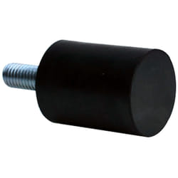 Plot antivibratoire mâle Rs Pro M6 ø 25mm en Caoutchouc naturel ( Prix pour Paquet de 4 )