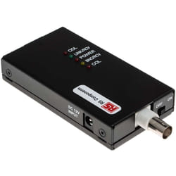 Rs Pro - Convertisseur interface industrielle RJ45 bnc 100 (upt) m, 185 (Coaxial) m de portée, 10Mbit/s ( Prix pour 1 )