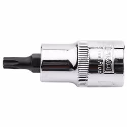 Taille d’écrou = T60 Taille d'entraînement = 1/2" Type d'empreinte = Torx Type d'entraînement = Carré Longueur hors tout = 55 ...