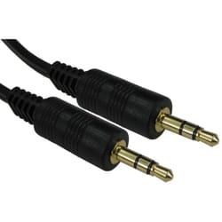 Rs Pro - Cordon audio Mâle vers Mâle, Long. 500mm ( Prix pour 1 )