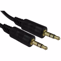 Connecteur 1 = Jack stéréo 3,5 mm Connecteur 2 = Jack stéréo 3,5 mm Connecteur 1 - Genre = Mâle Connecteur 2 - Genre = Mâle L ...