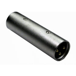 Rs Pro - Adaptateur audio et vidéo Droit, xlr Mâle vers xlr Mâle ( Prix pour 1 )