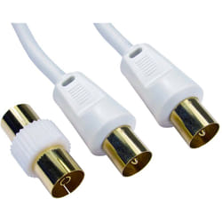 Cordon coaxial rf Rs Pro Mâle, 15m ( Prix pour 1 )
