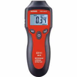 Type de radiation = Micro-ondes Source d'alimentation = Batterie Type de batterie = 9 V Dimensions = 60 x 42 x 160mm Poids =  ...