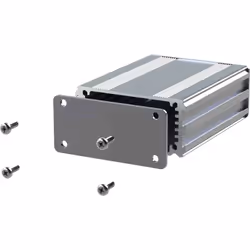 Matériau du corps = Aluminium anodisé Longueur externe = 40 mm Largeur externe = 63,5 mm Hauteur externe = 30 mm Dimensions e ...