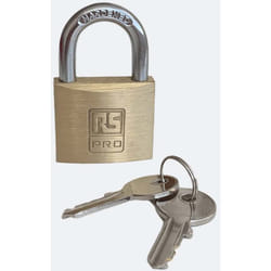 Rs Pro - Cadenas en Laiton, Acier Inoxydable, ø anse 6mm ( Prix pour 1 )