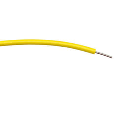 Fil électrique Rs Pro BS4808 0,26 mm² 23 awg, 1 kV c.a., pvc Jaune, 100m ( Prix pour Bobine de 100 )