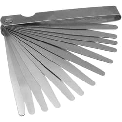 Jauge d'épaisseur RS PRO, Métrique, 13 lames 5mm ( Prix pour 1 )