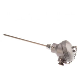 Capteur rtd PT100 Rs Pro 6mm, L.100mm, +250°C max, Tête de borne kne ( Prix pour 1 )