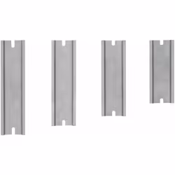 Rail compatible = Rail oméga Longueur = 163mm Largeur = 35mm Hauteur = 7.5mm Type de Rail DIN = Non perforé