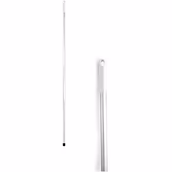 Longueur = 1.4m Diamètre = 24mm Couleur = Blanc Matériau = Aluminium Télescopique = Non Type de fixation = Vis Pour être util ...