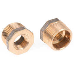 Rs Pro - Réduction Bronze Droit bspt Mâle 1pouce - Femelle 1/2pouce ( Prix pour Paquet de 2 )