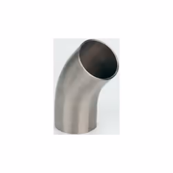 Orientation du raccord = 45° Type de raccord = Coude Diamètre externe = 25.4mm Coude simple ISO 45° de long