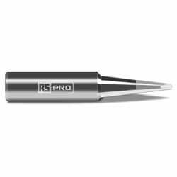 Forme de la pointe = Ciseau droit A utiliser avec = Fer à souder de RS Pro Dimensions de la pointe = 1,6 mm Série de pointe = ...