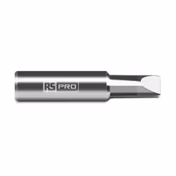 Forme de la pointe = Ciseau droit A utiliser avec = Fer à souder de RS Pro Dimensions de la pointe = 6,5 mm Série de pointe = ...