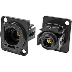 Rs Pro - Connecteur pour fibre optique Toslink ( Prix pour 1 )
