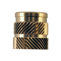 Rs Pro - Insert fileté, M4, en Laiton, fixation ø 5.6mm, l 8.2mm ( Prix pour Sachet de 100 )