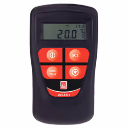Mesure de température absolue maximum = 1372°C Type de thermomètre = Filaire Type de sonde = E, J, K, N, R, S, T Application ...