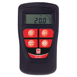 Thermomètre numérique Rs Pro 1 voie de mesure pour e, j, k, n, r, s, t ( Prix pour 1 )