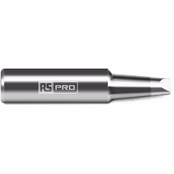 Forme de la pointe = Ciseau A utiliser avec = Fers à souder numériques de RS Pro Dimensions de la pointe = 3,2 mm Angle de po ...