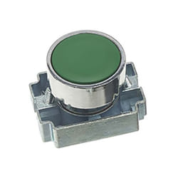 Rs Pro - Tête de bouton-poussoir Vert, Momentané, ø découpe 22mm ( Prix pour 1 )