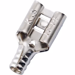 Type = Clip isolé Genre = Femelle Taille de la languette = 0.8 x 6.35mm Isolation = Non-isolé Taille minimale des conducteurs ...