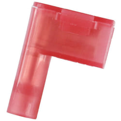 Cosse faston RS PRO, 22 18 AWG, Isolé, Rose ( Prix pour Sachet de 50 )