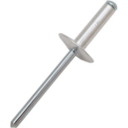 Rivet Aluminium Gris longueur 17mm diamètre 4.8mm ( Prix pour Sachet de 50 )