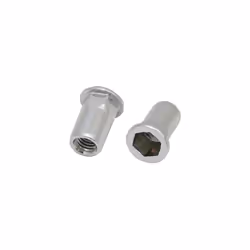 Type de rivet = Aveugle Taille de filetage = M5 Longueur du rivet = 13mm Diamètre de trous de fixation = 7mm Matériau du rive ...