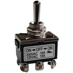 Rs Pro - Interrupteur à levier On-Off-On, 2RT, 10 a ( Prix pour 1 )