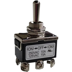 Rs Pro - Interrupteur à levier (On)-Off-(On), 2RT, 10 a ( Prix pour 1 )