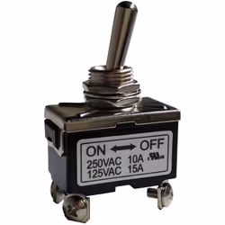 Configuration de contact = Interrupteur bipolaire Type de commutation = On-Off Courant de contact = 10 A Type de montage = Ci ...