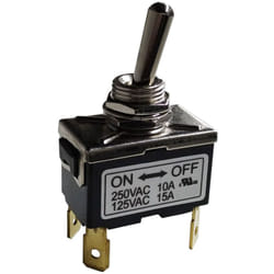 Interrupteur à levier Rs Pro On-Off, Interrupteur bipolaire, 10 a ( Prix pour 1 )